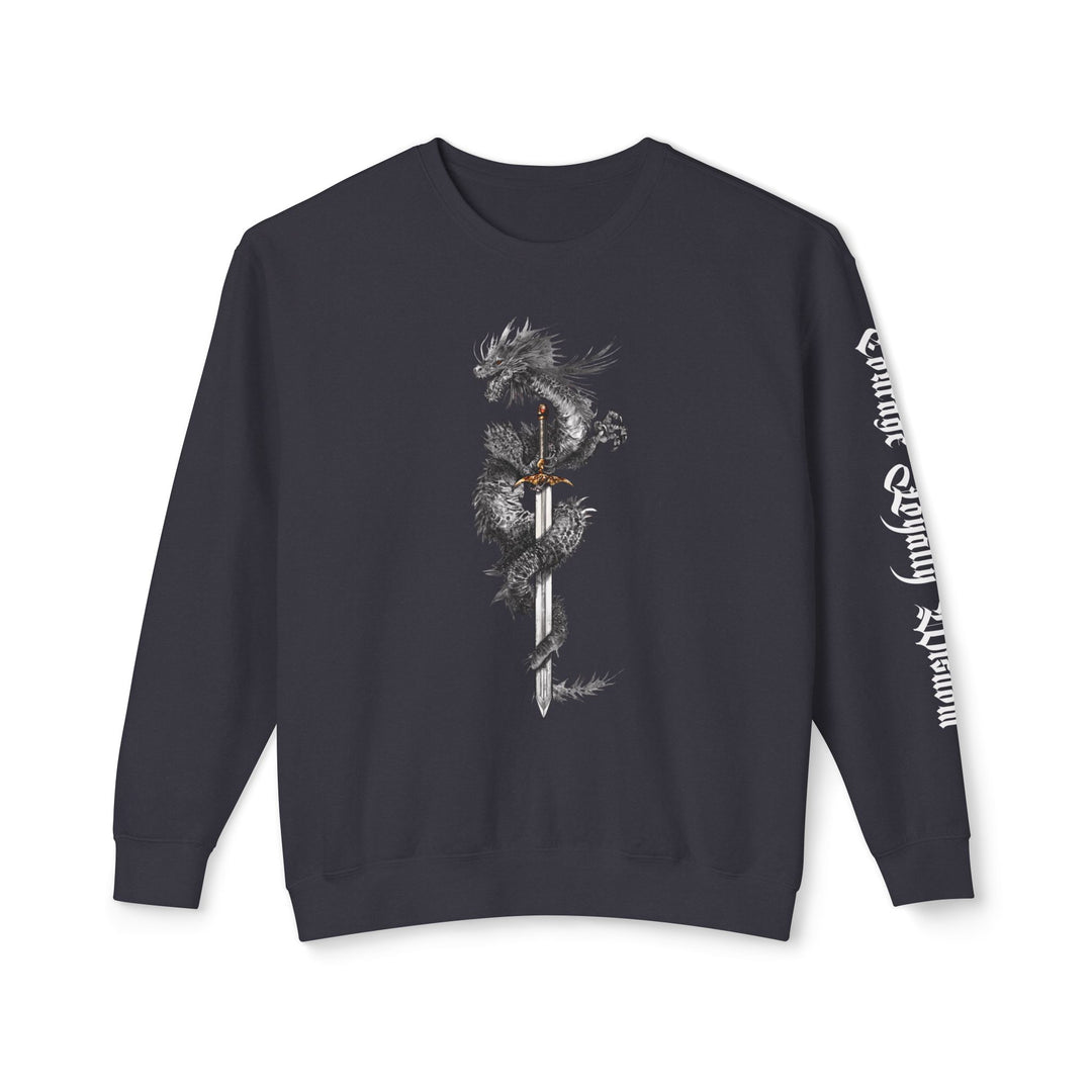 Men's Lightweight Crewneck Sweatshirt - front print