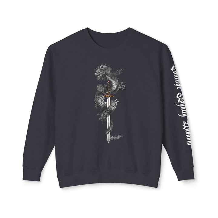 Men's Lightweight Crewneck Sweatshirt - front print