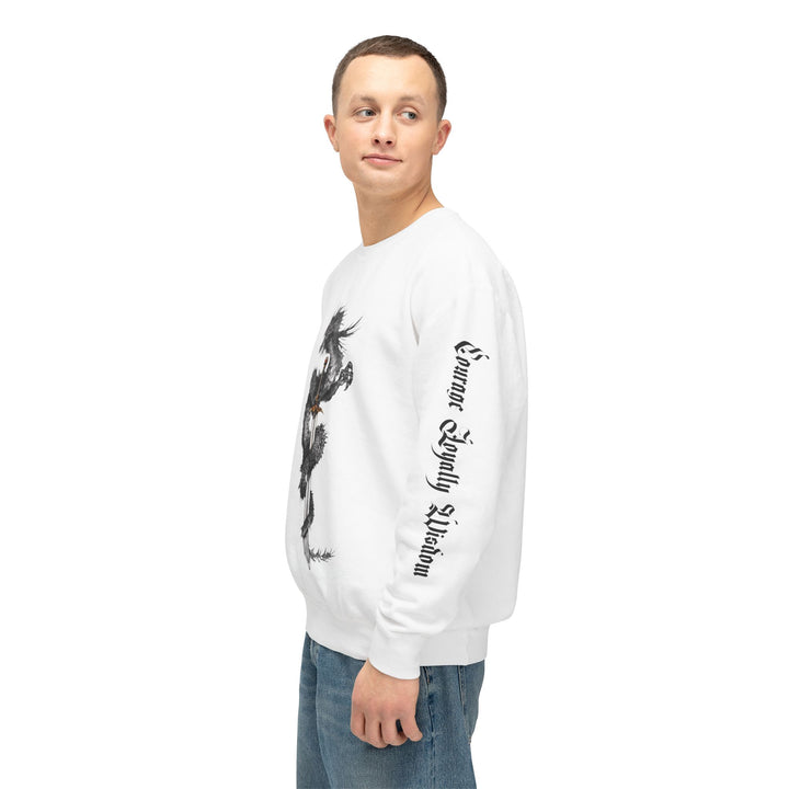 Men's Lightweight Crewneck Sweatshirt - front print