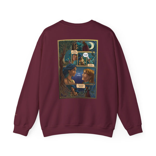Fragile Truce Fantasy Comic Illustration Sweatshirt