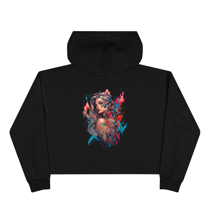 Shard of Self - Cropped Hoodie