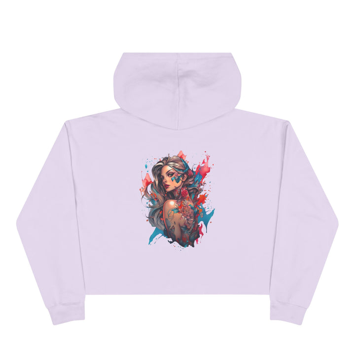 Shard of Self - Cropped Hoodie