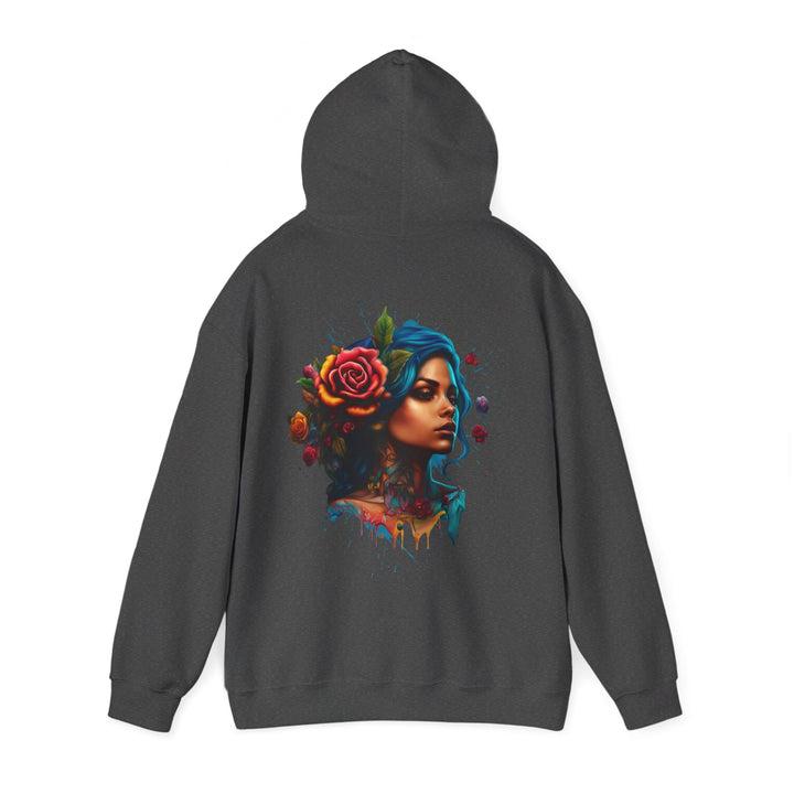 Women's Graphic Drawstring Hooded Sweatshirt