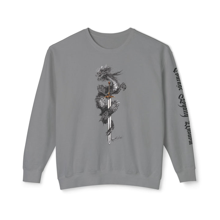 Men's Lightweight Crewneck Sweatshirt - front print