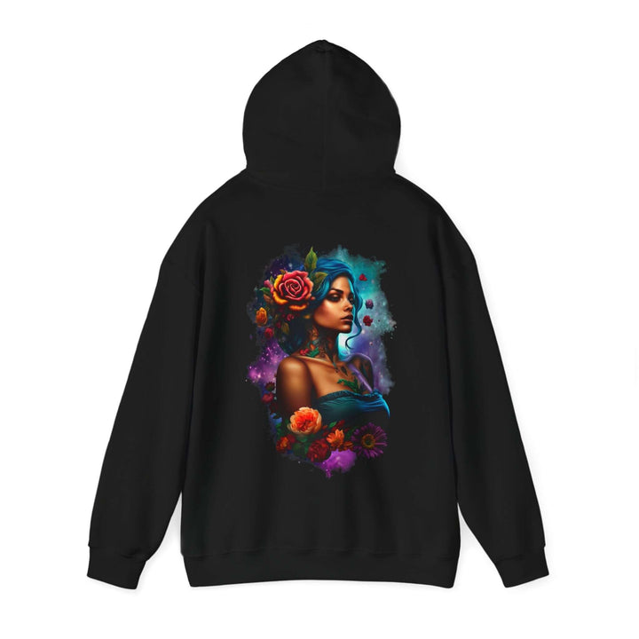 Women's Graphic Drawstring Hooded Sweatshirt