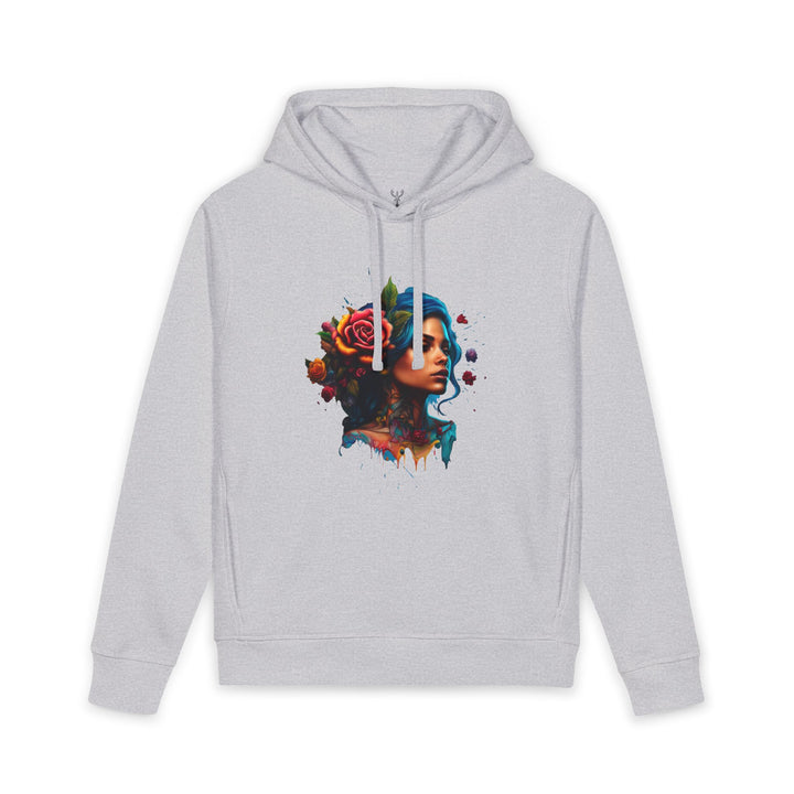 Moonwoven Whispers - Women's Graphic hoodie with side pockets