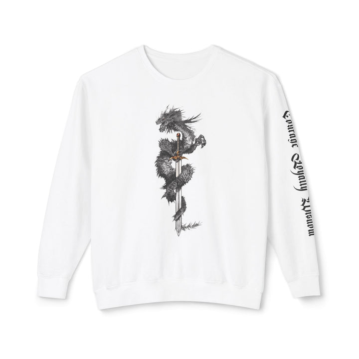 Men's Lightweight Crewneck Sweatshirt - front print