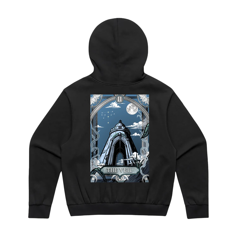 Black back flat lay