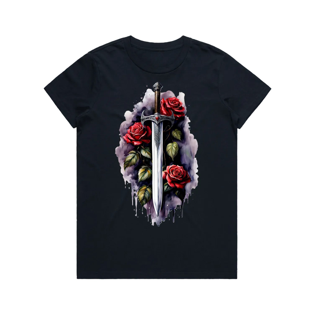 Blossoms and Blades - Lightweight Tee