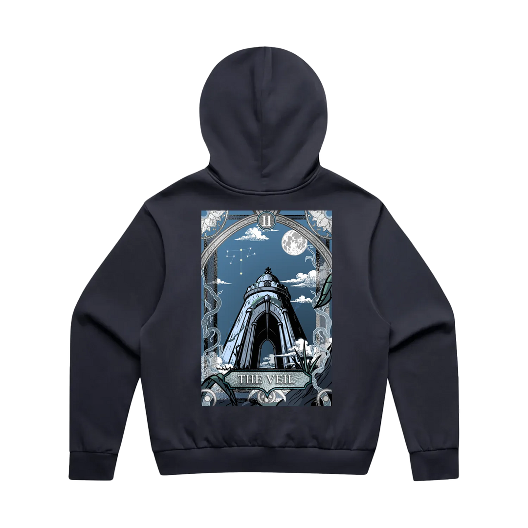 Ink Blue back flat lay