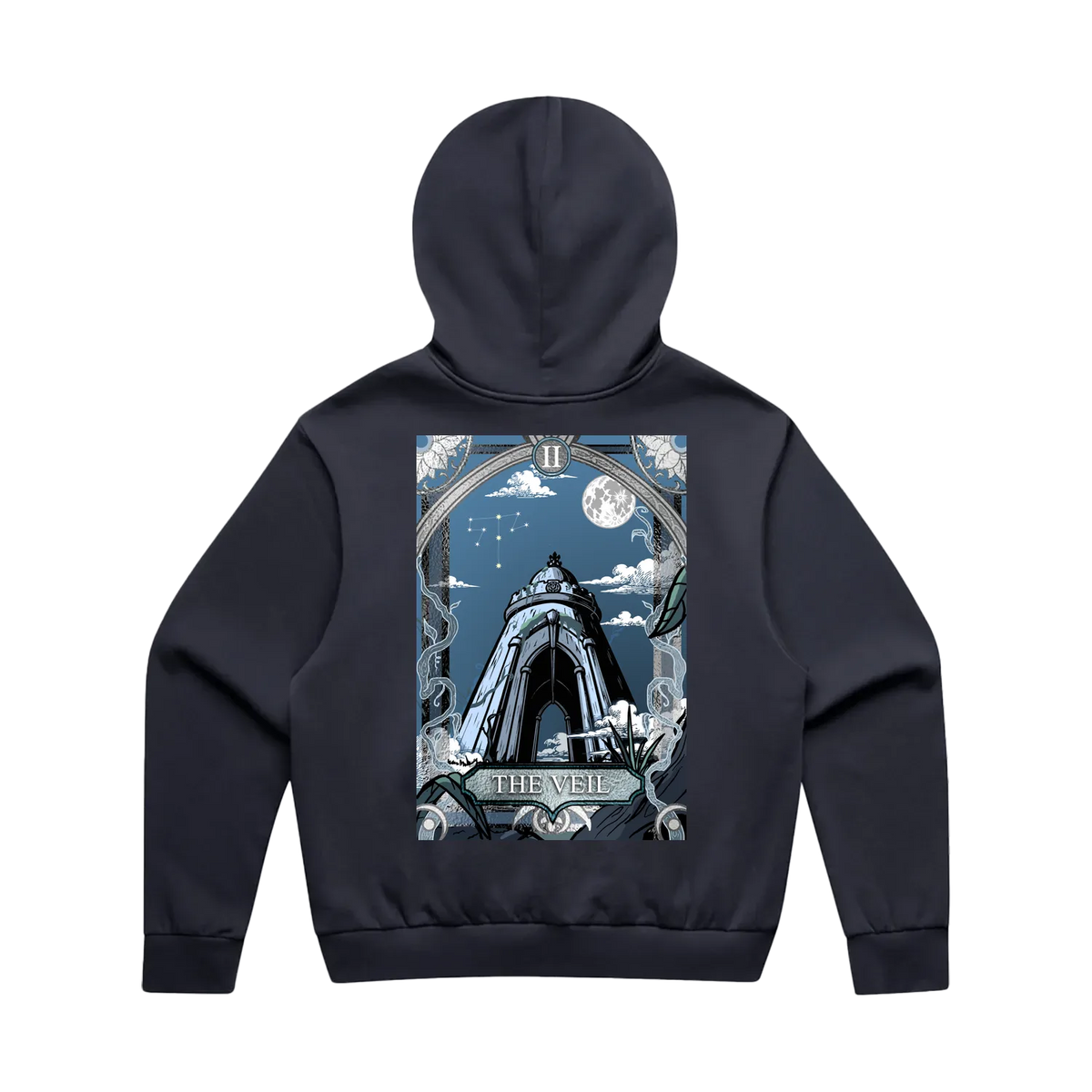 Ink Blue back flat lay