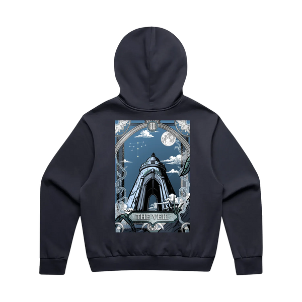 Ink Blue back flat lay