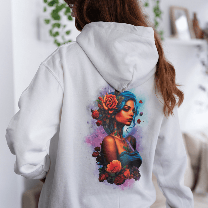 Womens Cosmic Art Hoodie